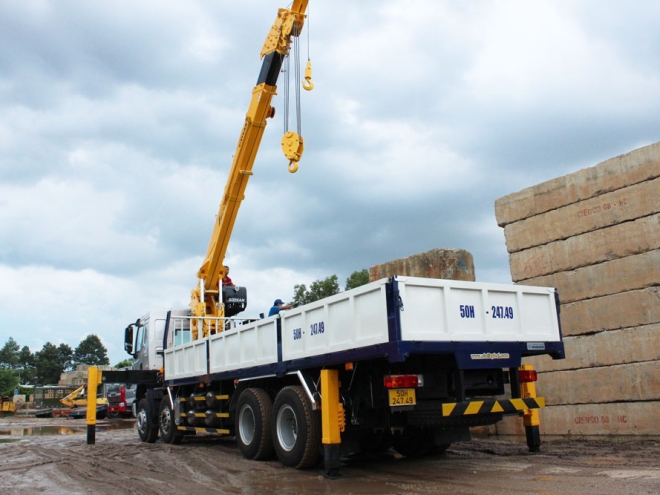 CHENGLONG 4 CHÂN GẮN CẨU 12 TẤN SOOSAN SCS 1215