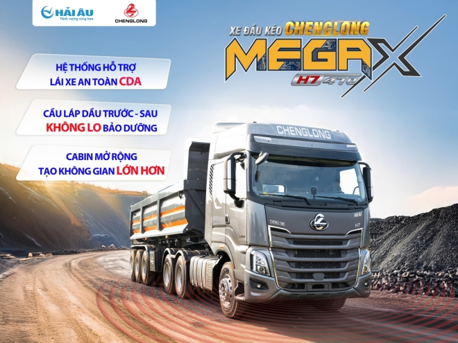XE ĐẦU KÉO CHENGLONG H7 MEGAX 470 HP
