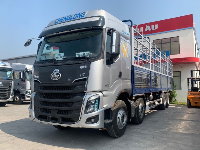 XE TẢI CHENGLONG 4 CHÂN H7 330HP THÙNG BẠT CAO 2M53 2026