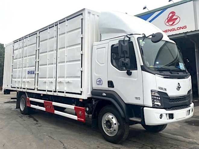 XE TẢI CHENGLONG L3 160HP THÙNG KÍN CHỞ PALLET [7M & 8M]